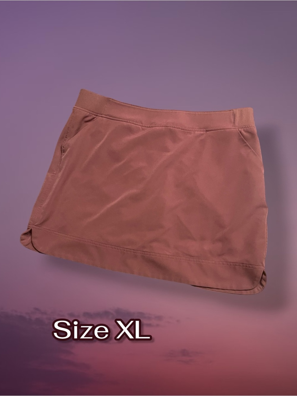 32 Degrees Cool Women's Soft Comfort Skort Pink/ Rose/Mauve Size XL